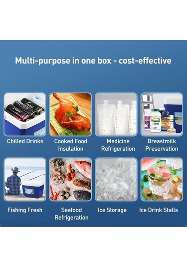 Wondernest Taşınabilir Araba Soğutucu Buz Kovası Mini Buzdolabı 5 Litre