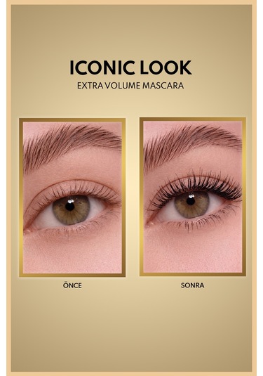 Note Iconic Look Mascara Yoğun Hacim Etkili Maskara - Siyah