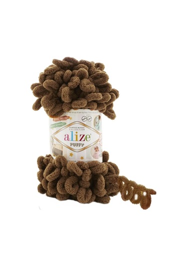Alize Puffy Puffy 321 Peluş Örgü İpi - 5 Yumak 160210015