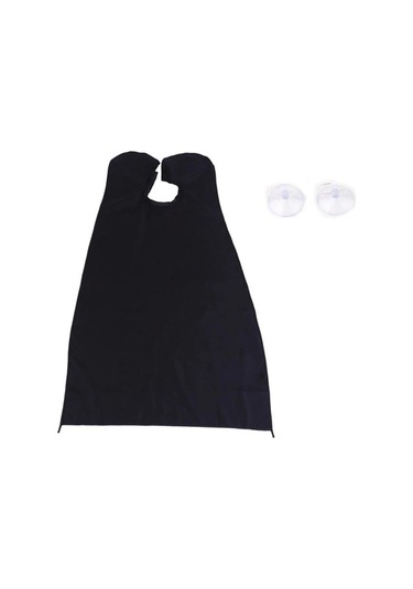 Siyah Erkek Tıraş Önlük Sakal Toplayıcı Kolay Banyo Bakım Aracı Temiz Saç Yetişkin Önlükler Tıraş Makinesi Tutucu Organizatör Adam İçin Hediye Siyah