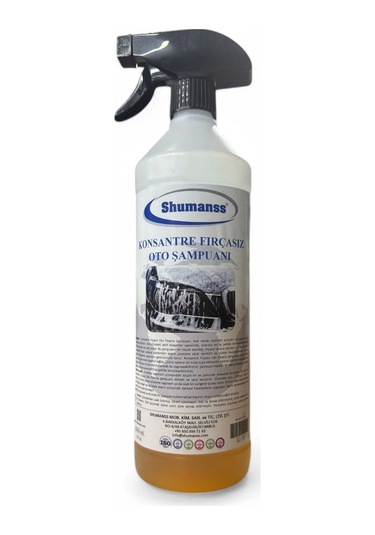 Shumanss Konsantre Fırçasız Oto Şampuanı 1 Lt 1 Adet