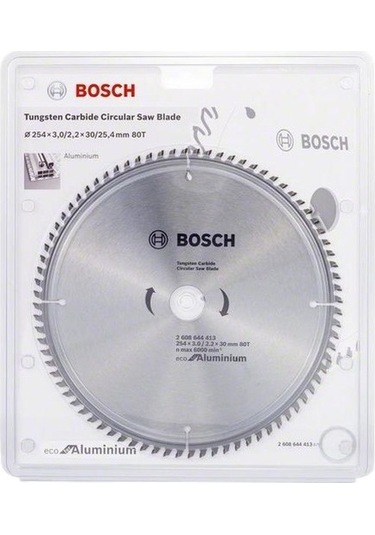 Bosch Eco 254 30 Mm 80 Diş Alüminyum Daire Testere Bıçağı 2608644413 Bosch