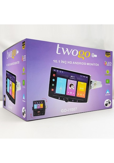 Twogo Go-i1007 Tablet Multimedya Android 10.1 İnç 4+64gb Oynar Başlık And16