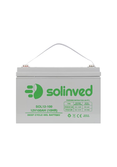 Solinved 12v 100ah Jel Akü