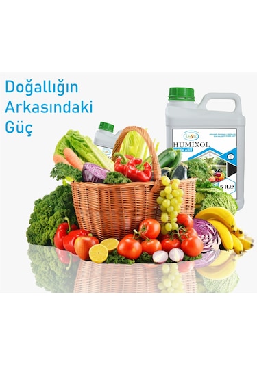 Ilpasol Humixol Humik Fülvik Asit Leonardit Menşeli 20 L 4 Bidon