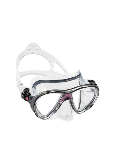 Albashop Cressi Big Eyes Evolution Dalış Maskesi Clear-Clear-Pink