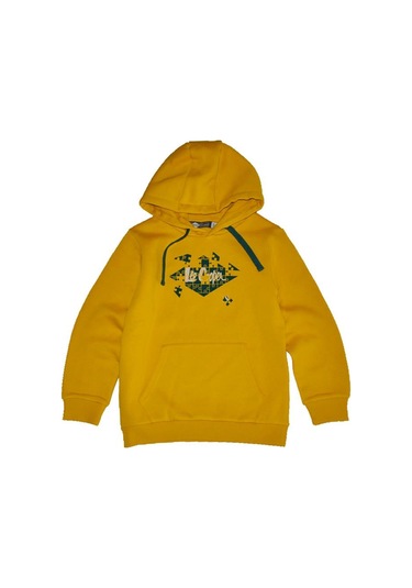 Lee Cooper Puzzle Erkek Çocuk Sweatshırt Sarı-16994 - Sarı