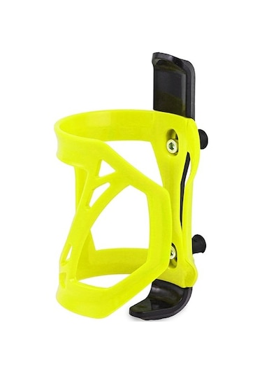 Impact - T-sıde Plastik Suluk Kafesi - Siyah Neon Siyah - Sarı