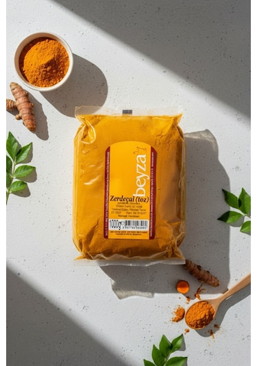 Beyza Zerdeçal Toz 1000 Gr Doğal Ve Yoğun Aromalı Baharat