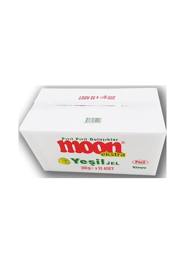 Moon Yeşil Jel Bulaşık Deterjanı 32 x 200 G