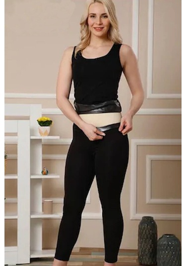 Sauna Takım 6 Haftada 1 Beden Incelme Garantili Siyah