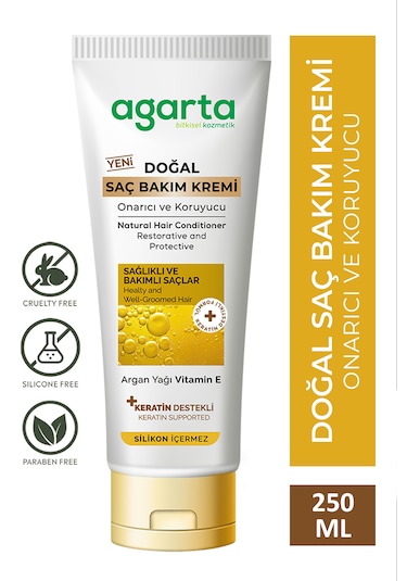 Agarta Doğal Güçlü Bakım Saç Güzelleştirici Krem 250 ML