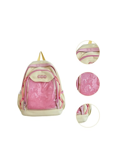 Suntek Moda Sırt Çantası Gündelik Sevimli Genç Kızlar Için Sarı