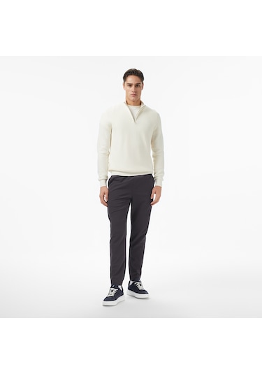Nautica Erkek Krem Classic Fit Kazak Düz S57230t Krem