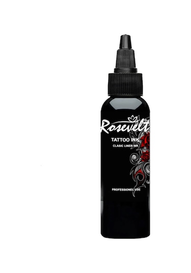 Rosevelt Tattoo Ink Dövme Boyası Siyah Çizgisel