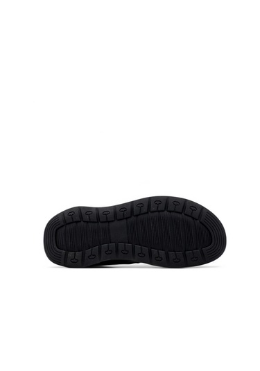 Voyager E098 Hakiki Deri Erkek Sandalet Siyah