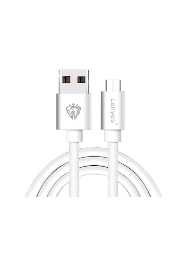 Lenyes Lc701 1.5m 2.4a Çıkış Usb'den Micro Usb Pvc Veri Senkronizasyonu Hızlı Şarj Kablosu