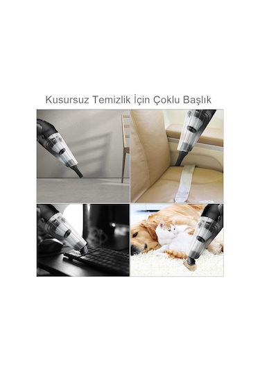 Reidan Çakmaklık Girişli Islak - Kuru Toz Temizleyici Oto Araç Süpürgesi