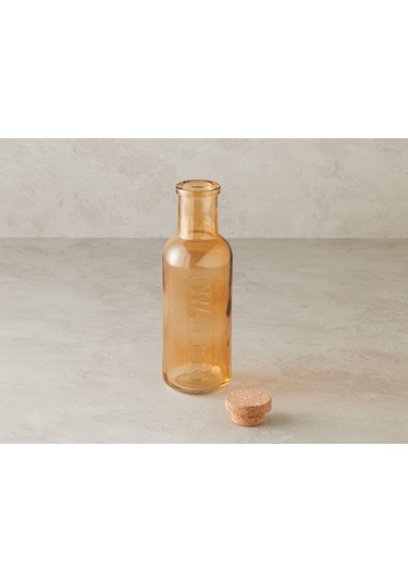 English Home Marcus Cam Su Şişesi 1000 Ml Sarı