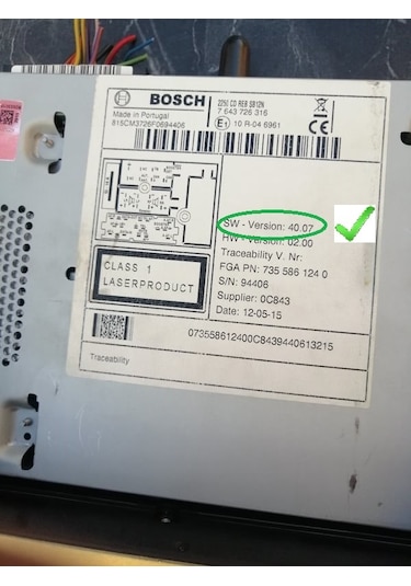 Linea Bosch Marka Sw 32 ve Üzeri Teypler İçin Aux Usb Bluetooth Modülü