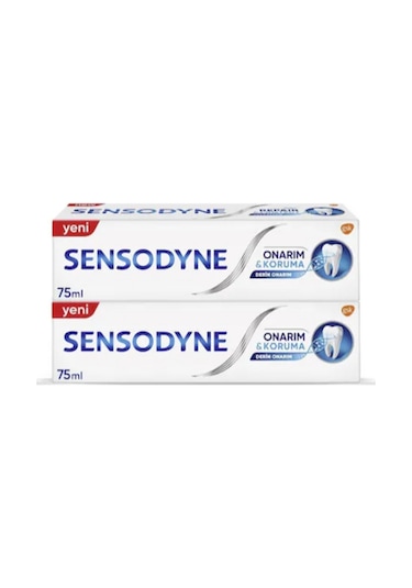 Sensodyne Onarım ve Koruma Diş Macunu 2 x 75 ML