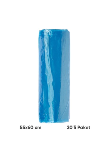 Orta Boy Çöp Torbası 55x60 Cm 20'li