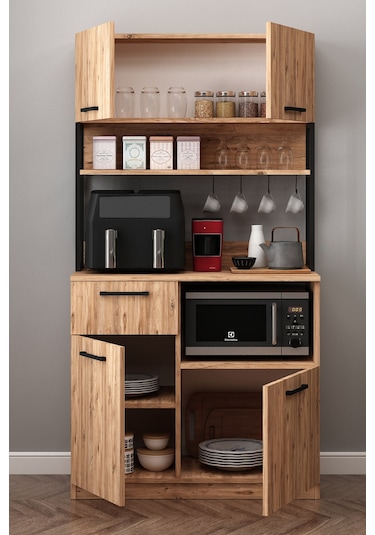 Ervin Kahve Köşesi Airfry Kiler Dolabı Atlantik Çam Atlantik Çam