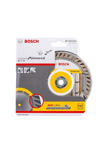 Bosch Standard For Universal 125 mm Elmas Kesme Diski