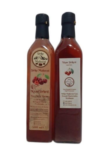 Sirke Mahzeni Kiraz + Vişne Sirkesi 2 x 500 ML