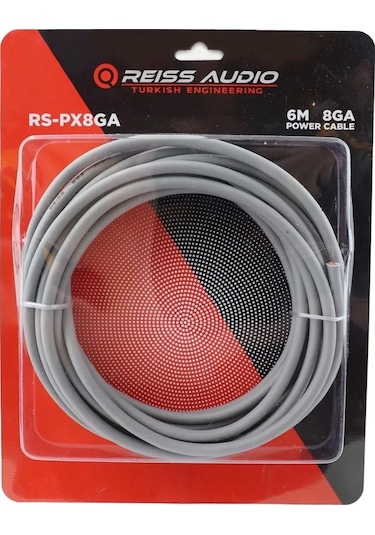 Reıss Audıo Rs-px8ga Anfi Kablosu 8ga Bakır 6mt