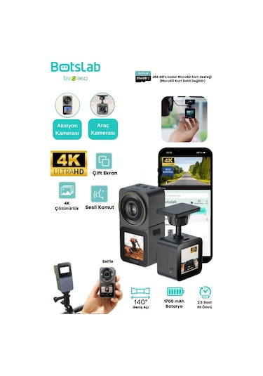 Botslab V9H Araç Ve Aksiyon Kamerası