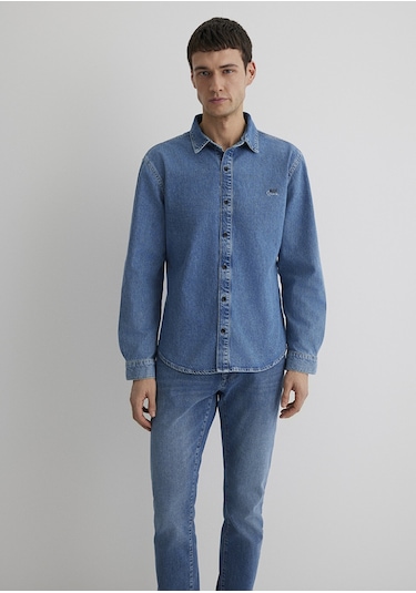 Mavi - Roy Lux Black Mavi Jean Gömlek 0210496-87937 Mavi