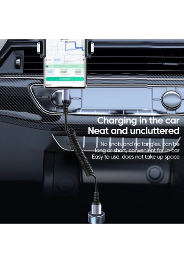 Tongxida 25 Cm 1 M Araba Usb C Kısa Hızlı Şarj Veri Kablosu 6a Çift Usb C To Usb C 0.25m-1m