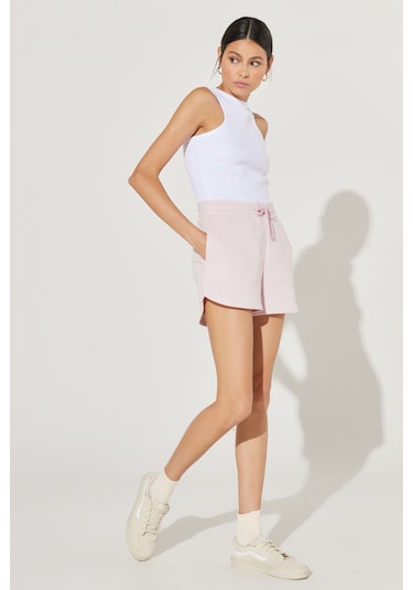 Lee Regular Fit Normal Kesim Normal Bel Pembe Sweat Şort L231430611 Pembe