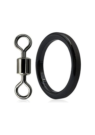 Youtek Seramik Malzeme Olta Rehber Halkaları Tamiri Seti - 80 Adet Siyah Kutulu Olta Aksesuarları Toptan Satış