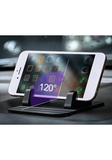 Joyhub Taşınabilir Araç Kontrol Paneli Cep Telefonu Tutucu Hud Kaymaz Araç Telefonu Montaj Standı Siyah Yok Havalandırma Fhd7oc