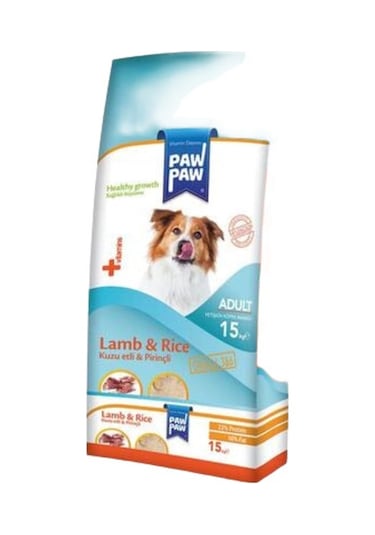 Kuzu Etli Ve Pirinçli Yetişkin Köpek Maması 15 Kg