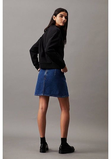 Calvin Klein Kadın Sweatshirt-k20k205450 Siyah
