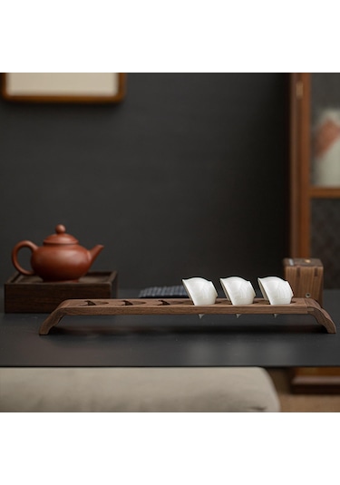 Suntek Çay Bardağı Rafı Ahşap El Sanatları Çay Bardağı