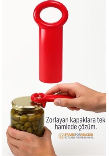 Kavanoz Açacağı Konserve Açacağı -vakumlu Kapak Açma Aparatı