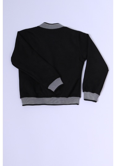 Erkek Çocuk Mevsimlik Ceket Fermuarlı Cepli C26 Siyah