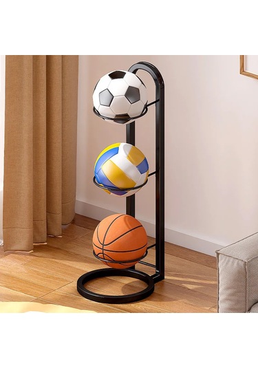 Kapalı Çocuk Basketbol Depolama Rafı Topu Futbol Depolama Sepeti