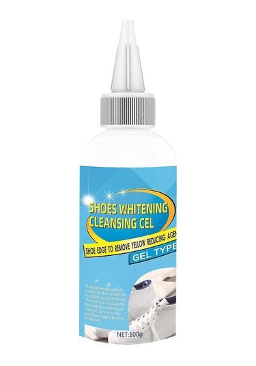 Küçük Beyaz Ayakkabı Eseri Beyaz Ayakkabı Temizleyici Beyazlatıcı Madde Dekontaminasyon Parlatıcı Sarı Kenar Ayakkabı Cilası