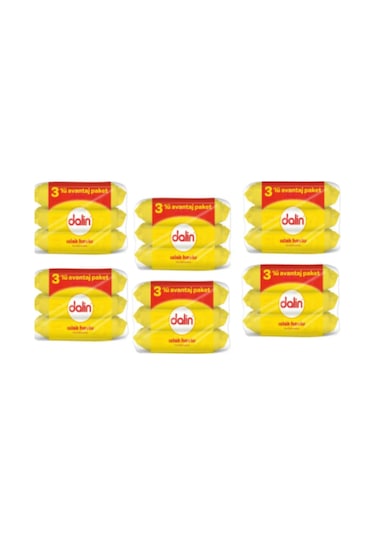 Dalin Islak Mendil Havlu 56'Lı 3'Lü Paket X 6 Adet