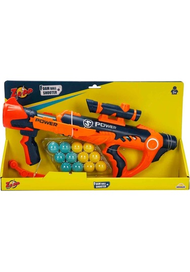 Dürbünlü 12 Mermili Sünger Top Atan Silah Hedefleme Dürbünü & Manuel Mekanizma