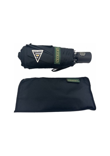 April A-210g A6 Süper Mini 8 Telli Tam Otomatik Şemsiye Siyah