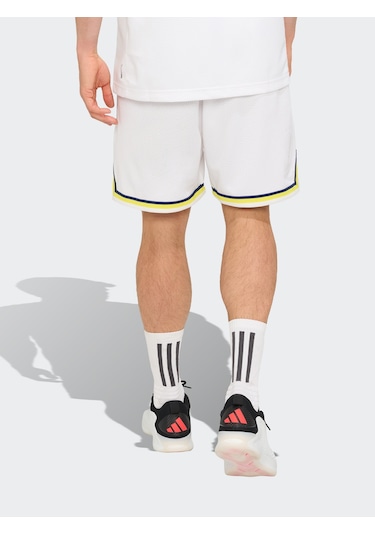 Fenerbahçe Basket Erkek Beyaz Maç Şortu 25/26 Beyaz