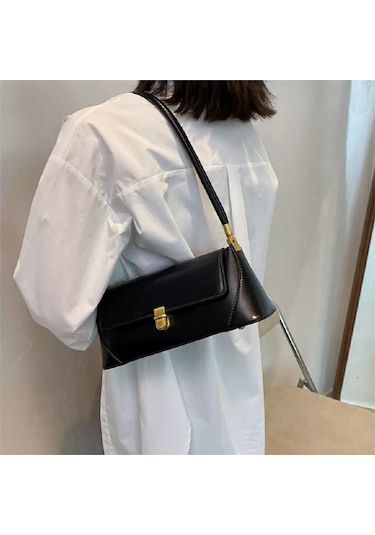 Ag Bags Omuz Çantası Baget Küçük. 236488459 Siyah