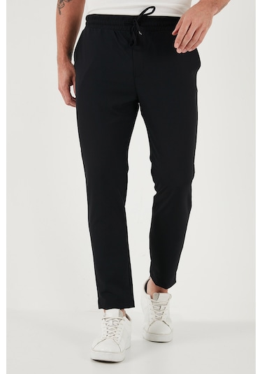 Buratti Streç Regular Fit Normal Bel Düz Paça Jogger Erkek Pantolon Cf25617801 Siyah Buratti Streç Regular Fit Normal Bel Düz Paça Jogger Erkek Pantolon Cf25617801 Siyah