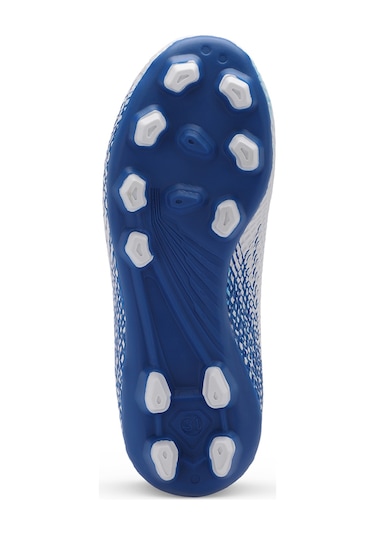 Slazenger CULTURAL Çocuk Halı Saha Beyaz / Saks Mavi Futbol Ayakkabısı